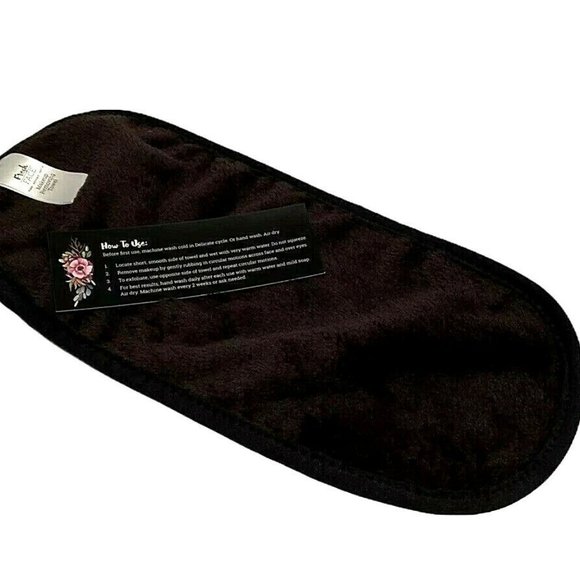 FRESH FACE Black Reusable Makeup Remover Towel - Picture 3 of 7